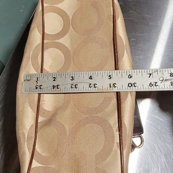 COACH MADISON OP ART AUDREY SATCHEL PURSE BAG VTG EUC CLEAN! - Picture 6 of 16